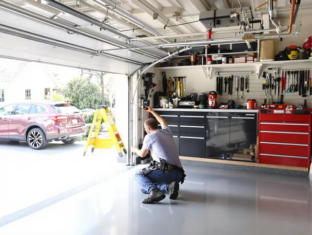 Local garage door repair service by Plainfield Garage Door Repair in Plainfield