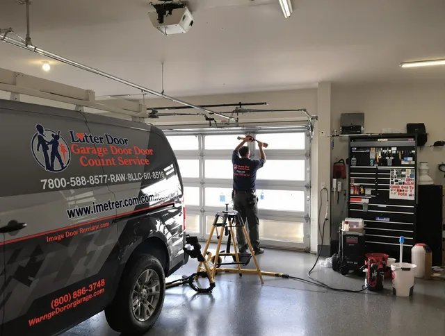 Plainfield Garage Door Repair team performing same-day garage door repair in Plainfield